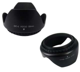 58mm Flower Lens Hood for Canon EOS 500D 550D Kiss X4  