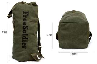 NEW Military Canvas Backpack Outdoor Backpack Travel camping hiking 