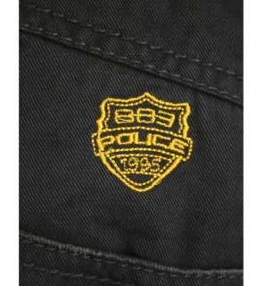 Police 883 303173 Seattle Charcoal Cargo Shorts SS11  