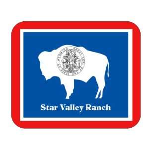  US State Flag   Star Valley Ranch, Wyoming (WY) Mouse Pad 