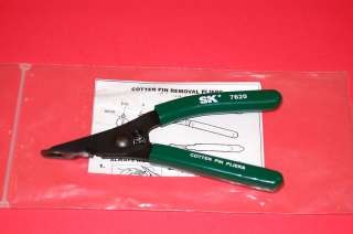 New SK #7620 Cotter Pin Removal Remover Plier Hand Tools  