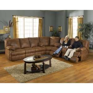   Ranger Tanner Reclining Sectional Sofa   Catnaper 3791