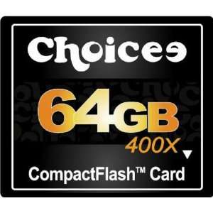  Choicee 64GB Compact Flash Card 400X