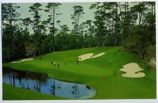 Postcard~12 Hole~Spyglass Hill Golf Course~Pebble Beach  