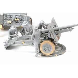   pounder artillery towed field gun Allies weapon WWII World War 2 two