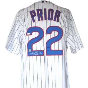  Mark Prior Chicago Cubs Autographed Authentic Majestic 