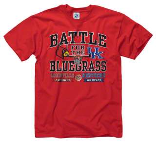   vs. Kentucky Wildcats Youth Red Bluegrass Rivalry T Shirts  