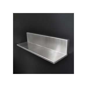   22 5/8 W x 6 1/4 D Wall Mount Shelf W1910H3 21 Brushed Stainless