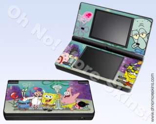Nintendo DSi Skin Vinyl Decal   Spongebob & Friends  
