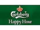vn120 carlsberg happy hour banner pub bar sign 