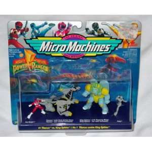  Power Rangers Micro Machines #1 Titanus Vs King Sphinx Toys & Games