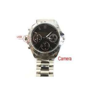    005 4GB USB 2.0 Video and Voice Record Spy Camera Watch Electronics