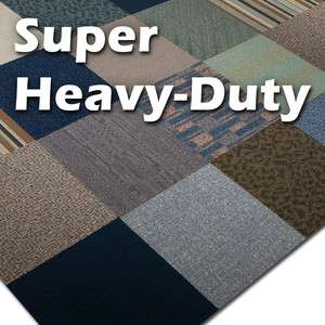 24 x 24 Super Heavy Duty Carpet Rug Tiles   60 sqr feet   No 
