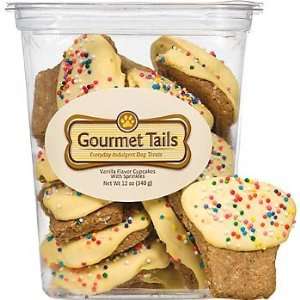  Gourmet Tails Vanilla Cupcakes with Sprinkles Dog Treats