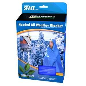  408929   Space Sportsmans Hooded Blanket/Poncho Olive 