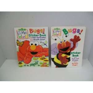   Street Elmos World Bugs Sticker Activity & Poster Book Toys & Games