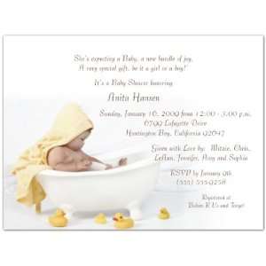  Splish Splash Baby Shower Invitations Health & Personal 