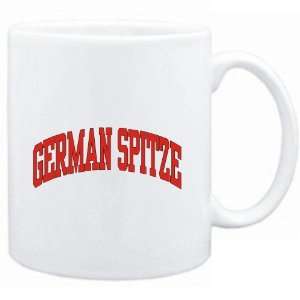  Mug White  German Spitze ATHLETIC APPLIQUE / EMBROIDERY 