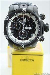 Mens Invicta 1600 Reserve Venom Black Label Bracelet Chronograph Swiss 