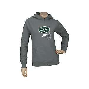Reebok New York Jets Womens Sideline United Hooded Sweatshirt Large 