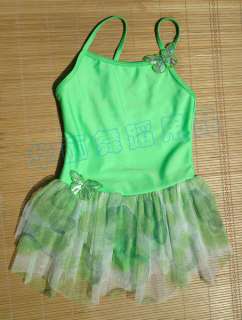 Girls Ballet Tutu Dance Dress 4 Colors Leotard SZ 3 6  