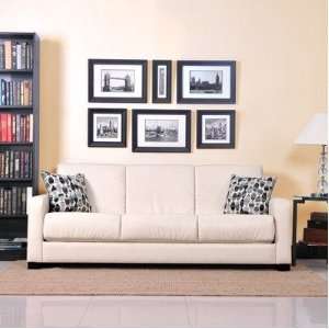   Convert A Couch Sleeper Sofa in Cream Renu Leather