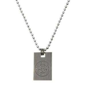   City FC. Stainless Steel Dog Tag and Chain
