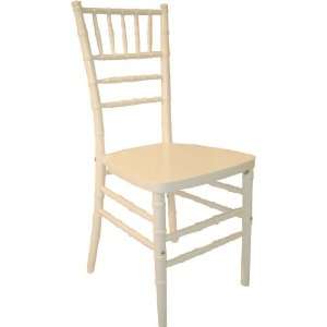  Legacy Series White Wood Chiavari Ballroom Chair