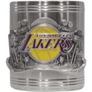  Los Angeles Lakers Stainless Steel & Pewter Can Cooler 