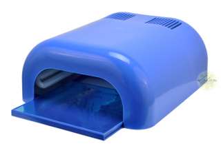   Acrylic Gel Shellac CURING Light TIMER Blue DRYER SPA Equipment  
