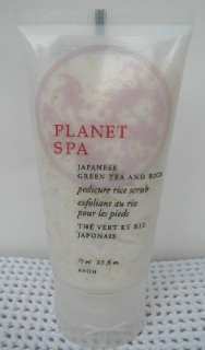 Avon Planet Spa Japanese Green Tea Rice Pedicure Scrub  