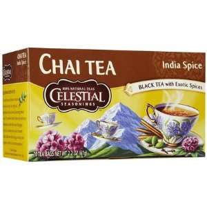India Spice Chai Tea Bags, 20 ct (Quantity of 5)