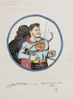 Shuster, Joe SUPERMAN 1 SPECIALTY DRAWING Original Art  