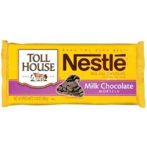 Nestle Toll House Milk Chocolate Morsels 11.5 oz (Pack of 12)  
