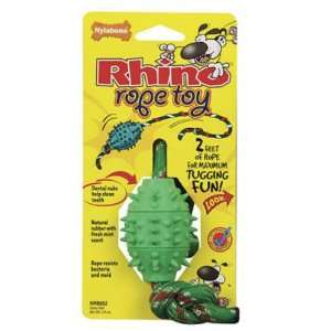  Rhino Rope Toy Spiky Ball