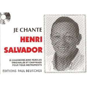  Alfred 33 01020538 Je Chante   Henri Salvador   Music Book 