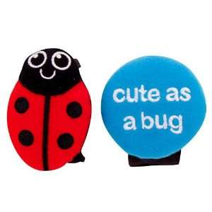  Sassy Charm Bands Ladybug & Cute as a Bug 