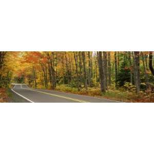 Road Passing Through a Forest, U.S. Route 41, Keweenaw County 