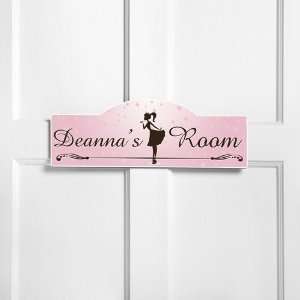  Personalized Girly Girl Kids Room Sign
