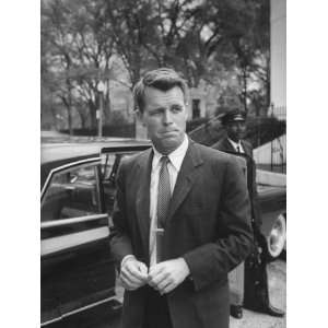  Attorney General Robert F. Kennedy, after Meeting of 