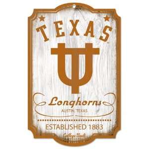  Texas Longhorns Sign   Wood Vintage Style Kitchen 