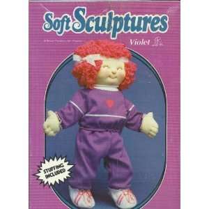 Soft Sculptures, 18 Soft Sculptured Doll Kit, Violet 