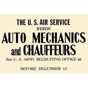    Vintage Art Auto Mechanics and Chauffeurs   21503 8