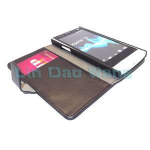   Leather Case Cover For Sony Ericsson Xperia S Xperia Arc HD LT26i