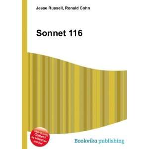 Sonnet 116 Ronald Cohn Jesse Russell Books