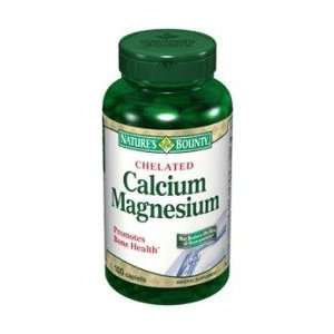  Natures Bounty Chelated Calcium Magnesium, Tablets   100 
