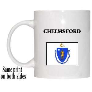  US State Flag   CHELMSFORD, Massachusetts (MA) Mug 