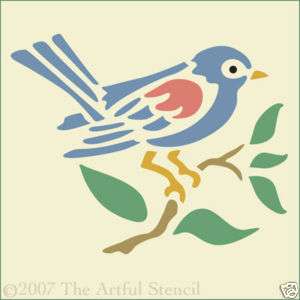 BIRD STENCIL  SONGBIRD The Artful Stencil  