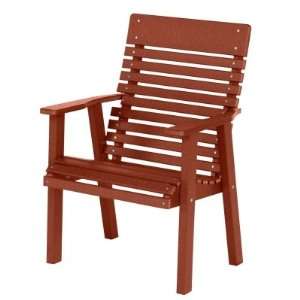  Casual Back Dining Chair   Burgundy Patio, Lawn & Garden