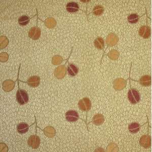  54 Wide Jacquard Golden Coffee Bean Fabric By The Yard 